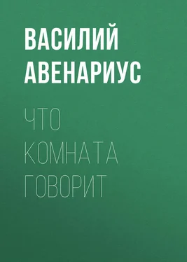 Василий Авенариус Что комната говорит обложка книги