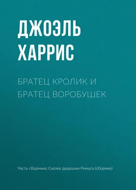 Джоэль Харрис Братец Кролик и Братец Воробушек обложка книги