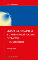 Инна Подройкина - Уголовные наказания в современной России - проблемы и перспективы