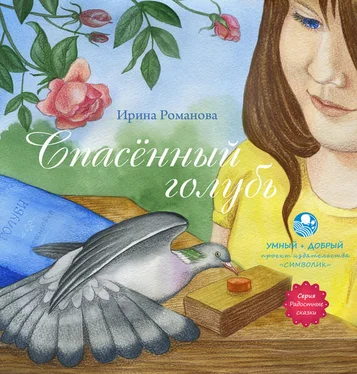 Ирина Романова Спасённый голубь обложка книги