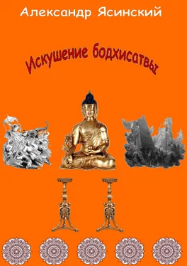 Александр Ясинский Искушение бодхисатвы обложка книги