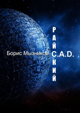 Борис Мызников Райский C.A.D. обложка книги