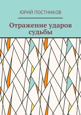 Юрий Постников Отражение ударов судьбы обложка книги