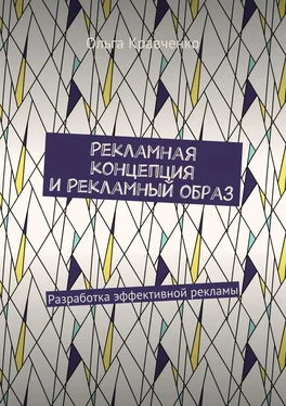 Ольга Кравченко Рекламная концепция и рекламный образ. Разработка эффективной рекламы обложка книги