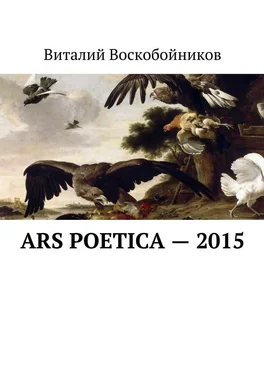 Виталий Воскобойников Ars Poetica – 2015 обложка книги