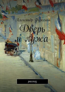 Александр Фурсенко Дверь и лужа. Рассказ обложка книги