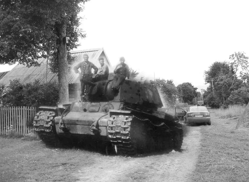 Деревня Волпи Фотомонтаж Наложение старой фотографии на современную Немецкие - фото 14