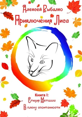 Алексей Рыбалко Приключения Лиса. Книга I: Стихия Металла. В плену спонтанности обложка книги