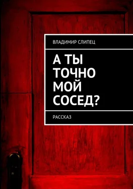 Владимир Слипец А ты точно мой сосед? Рассказ обложка книги