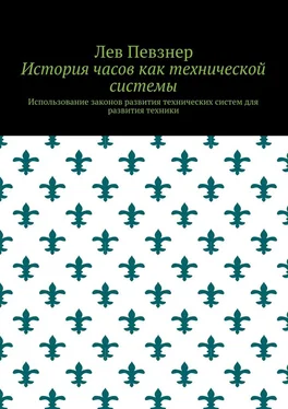 Лев Певзнер История часов как технической системы. Использование законов развития технических систем для развития техники обложка книги