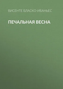 Висенте Бласко-Ибаньес Печальная весна обложка книги