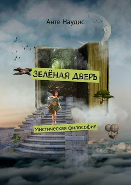 Анте Наудис Зеленая дверь. Мистическая философия обложка книги