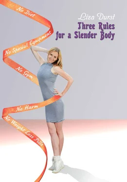 Liza Durst Three Rules of a Slender Body обложка книги