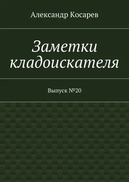 Александр Косарев Заметки кладоискателя. Выпуск №20 обложка книги