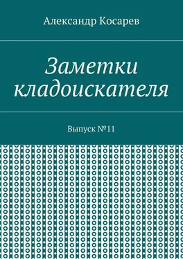 Александр Косарев Заметки кладоискателя. Выпуск №11 обложка книги