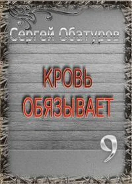 Сергей Обатуров Кровь обязывает 9 [СИ] обложка книги