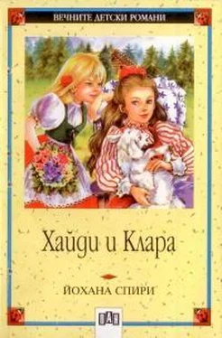 Йоханна Спири Хайди и Клара обложка книги