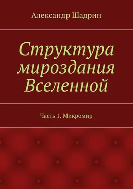 Александр Шадрин Структура мироздания Вселенной. Часть 1. Микромир обложка книги