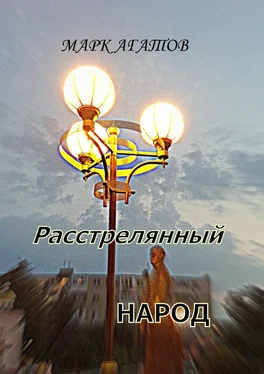 Марк Агатов Расстрелянный народ обложка книги