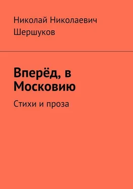 Николай Шершуков Вперёд, в Московию. Стихи и проза обложка книги