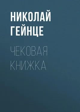 Николай Гейнце Чековая книжка обложка книги