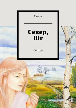 Лазарь Север, Юг. Стихи обложка книги