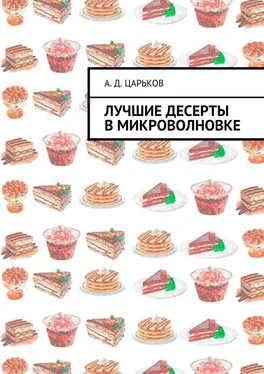 Александр Царьков Лучшие десерты в микроволновке обложка книги