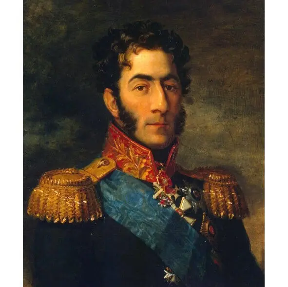 Художник Джордж Доу Портрет П И Багратиона Корпус Шувалова получил задачу - фото 16