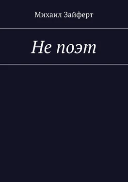 Михаил Зайферт Не поэт обложка книги