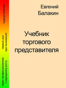 Евгений Балакин Учебник торгового представителя обложка книги