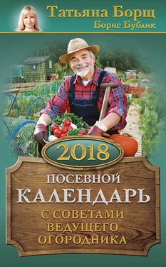 Борис Бублик Посевной календарь на 2018 год с советами ведущего огородника обложка книги