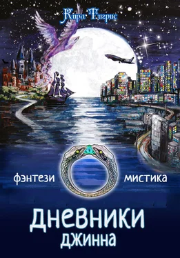 Кира Тигрис Дневники Джинна обложка книги