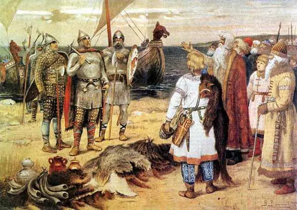 Варяги Художник В Васнецов Любой рассказ о рождении древнего государства - фото 8