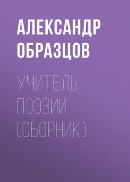 Александр Образцов Учитель поэзии (сборник) обложка книги