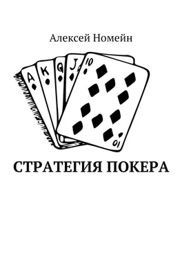 Алексей Номейн Стратегия покера обложка книги