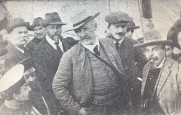 На фотографиях имеющихся в моём архиве Приезд Фритьофа Нансена в Енисейск в - фото 1