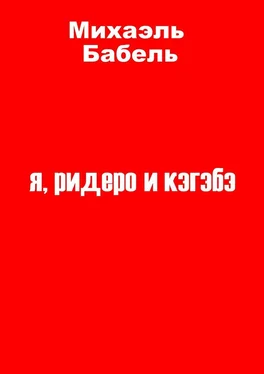 Михаэль Бабель я, ридеро и кэгэбэ обложка книги