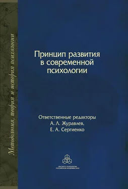 Коллектив авторов Принцип развития в современной психологии обложка книги