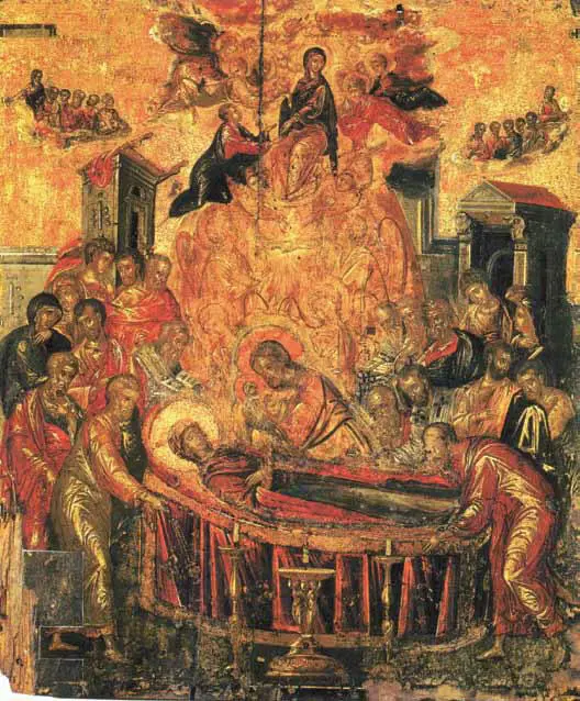Эль Греко Успение Богоматери Икона Ок 1567 Храм Успения Богоматери - фото 162