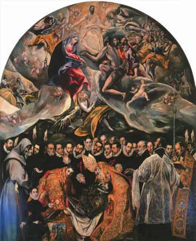 Эль Греко Похороны графа Оргаса Храм св Фомы Толедо Эль Греко - фото 164