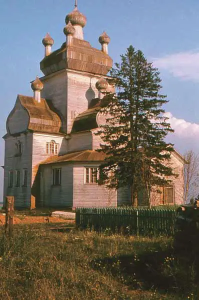 Храм Преображения 1786 Село Турчасово Обонежье 1980 В В в Корелах - фото 82