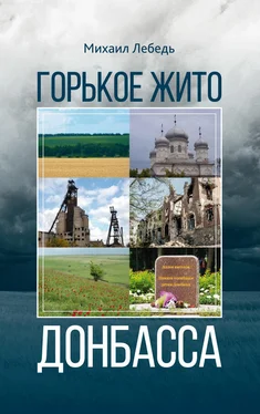 Михаил Лебедь Горькое Жито Донбасса обложка книги