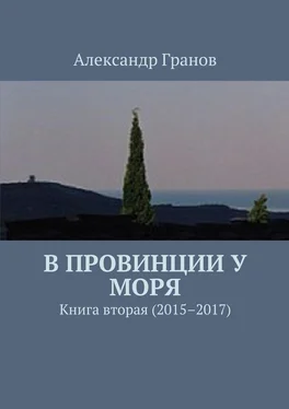 Александр Гранов В провинции у моря. Книга вторая (2015–2017) обложка книги