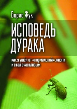 Борис Жук Исповедь дурака. Как я ушёл от «нормальной» жизни и стал счастливым обложка книги