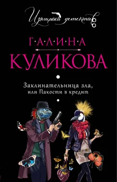 Галина Куликова Заклинательница зла, или Пакости в кредит обложка книги