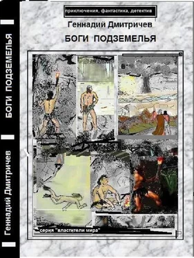 Геннадий Дмитричев Боги подземелья обложка книги