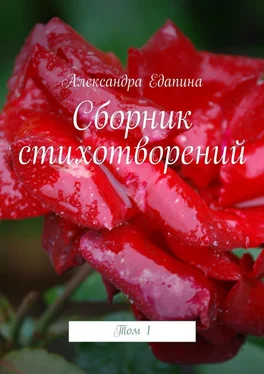 Александра Едапина Сборник стихотворений. Том 1 обложка книги