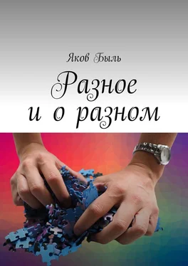 Яков Быль Разное и о разном обложка книги