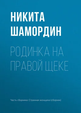 Никита Шамордин Родинка на правой щеке обложка книги