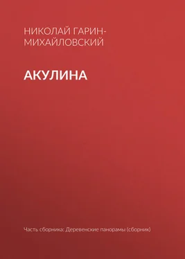 Николай Гарин-Михайловский Акулина обложка книги